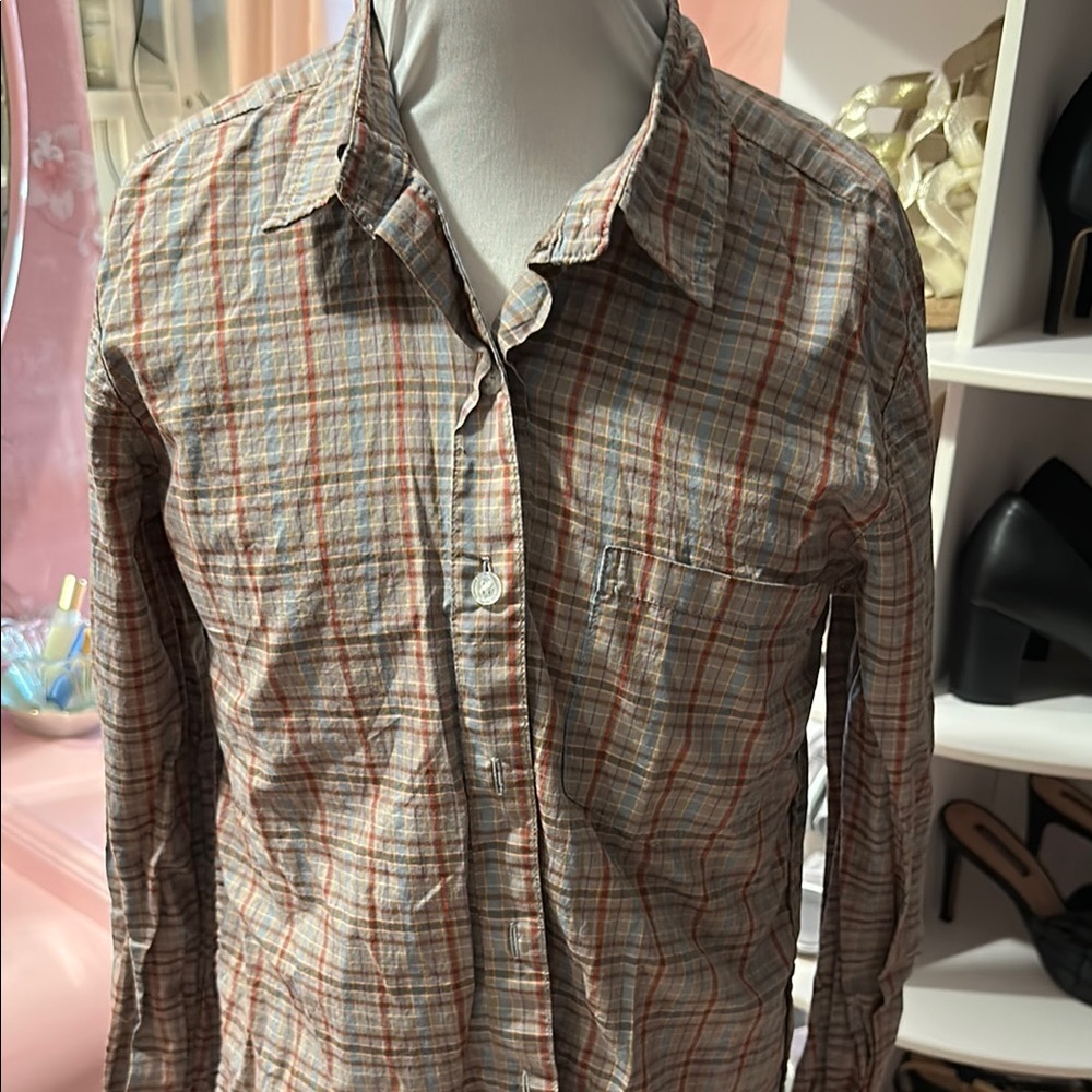 Men's Plaid Shirt - Multicolor